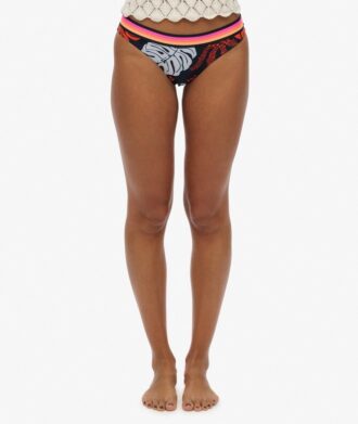 Vintage bikini z recyklingu z logo w stylu Vintage