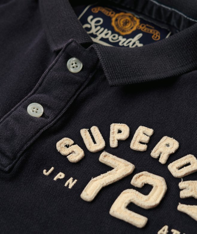 Vintage koszulka polo w stylu sportowym Vintage koszulka polo w stylu sportowym