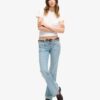 Vintage Organic Cotton Low Rise Slim Flare Jeans Vintage Organic Cotton Low Rise Slim Flare Jeans