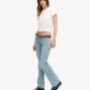 Vintage Organic Cotton Low Rise Slim Flare Jeans Vintage Organic Cotton Low Rise Slim Flare Jeans