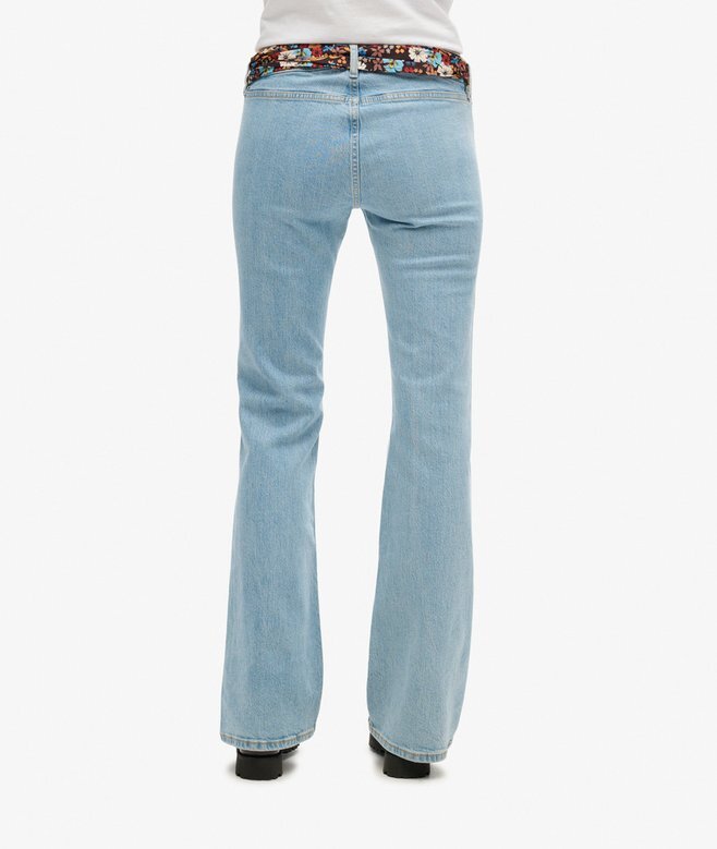 Vintage Organic Cotton Low Rise Slim Flare Jeans Vintage Organic Cotton Low Rise Slim Flare Jeans