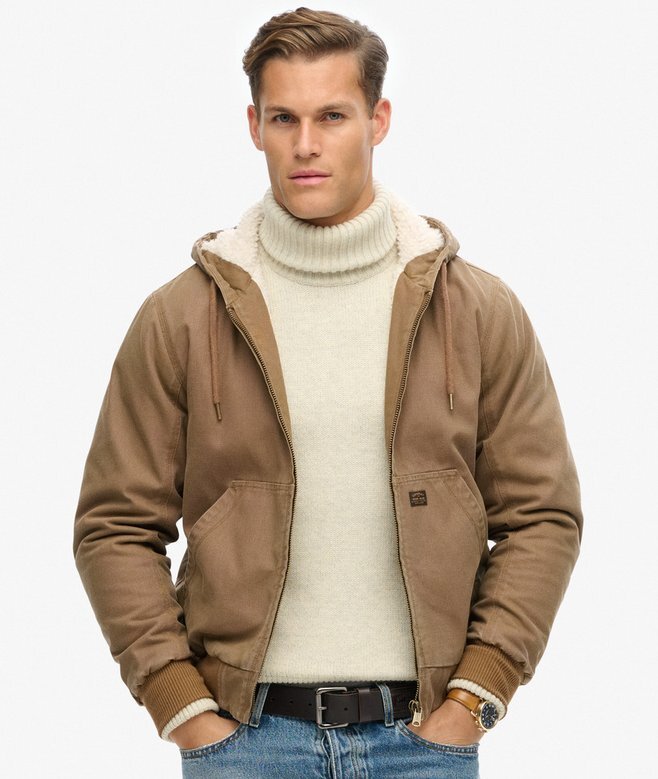 Vintage’owa kurtka hooded bomberka Vintage’owa kurtka hooded bomberka