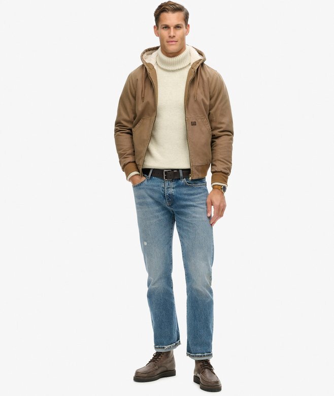 Vintage’owa kurtka hooded bomberka Vintage’owa kurtka hooded bomberka