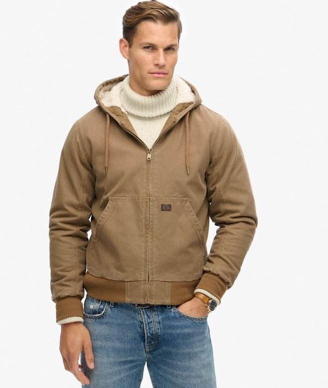 Vintage’owa kurtka hooded bomberka Vintage’owa kurtka hooded bomberka