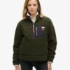 Vintage Retro Half Zip Fleece Jumper Vintage Retro Half Zip Fleece Jumper