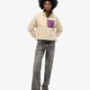 Vintage Retro Half Zip Fleece Jumper Vintage Retro Half Zip Fleece Jumper