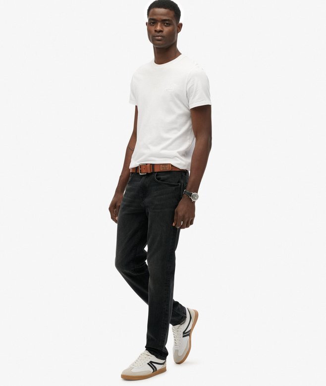 Vintage Slim Straight Jeans z Organic Cotton Vintage Slim Straight Jeans z Organic Cotton