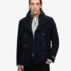 Wełniany płaszcz typu peacoat 2 w 1 Wełniany płaszcz typu peacoat 2 w 1