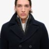 Wełniany płaszcz typu peacoat 2 w 1 Wełniany płaszcz typu peacoat 2 w 1