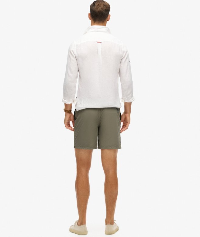 Wysokiej jakości haftowane szorty kąpielowe o długości 17 cali Wysokiej jakości haftowane szorty kąpielowe o długości 17 cali