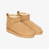 Zamszowe mini botki Sherpa