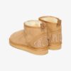 Zamszowe mini botki Sherpa